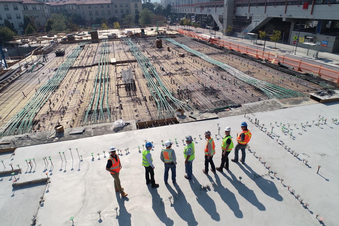 Pacific Building crew on a multi-family site