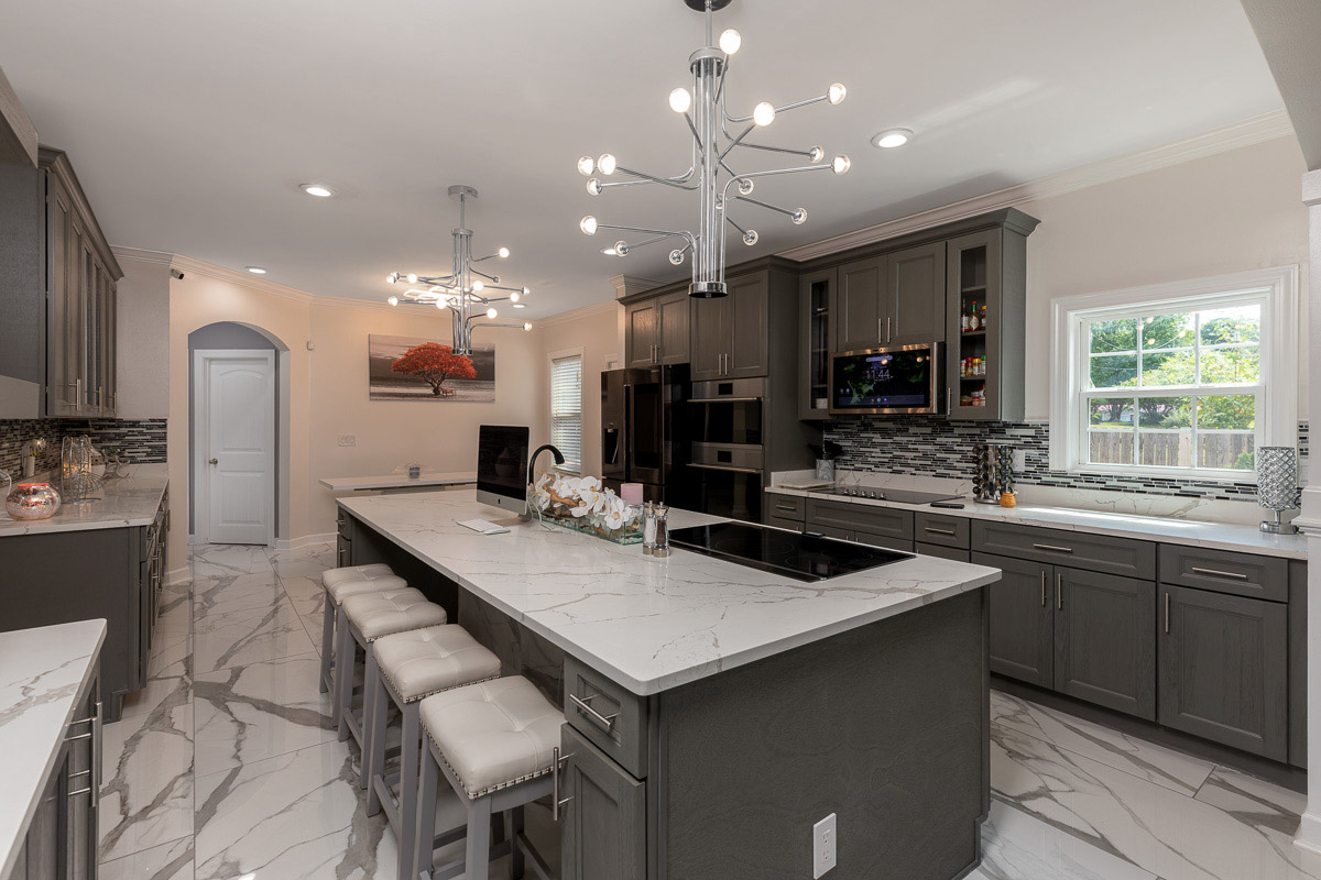 Natural oak kitchen